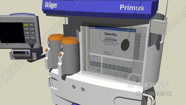 韦格尔麻醉工作站V2012SU模型下载【ID:126664912】