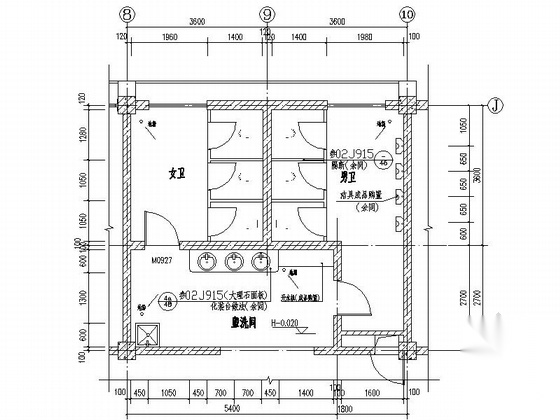 [安徽]3层医疗中心建筑设计施工图cad施工图下载【ID:165142126】