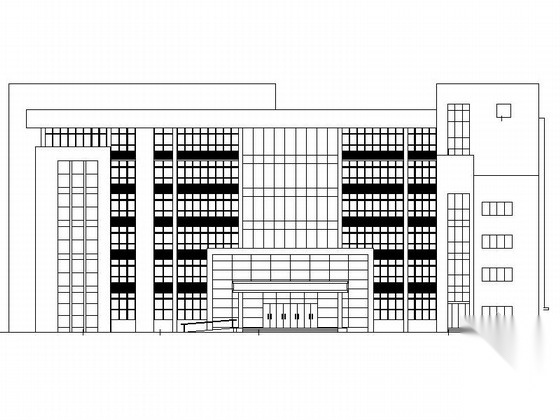 [安徽]3层医疗中心建筑设计施工图cad施工图下载【ID:165142126】