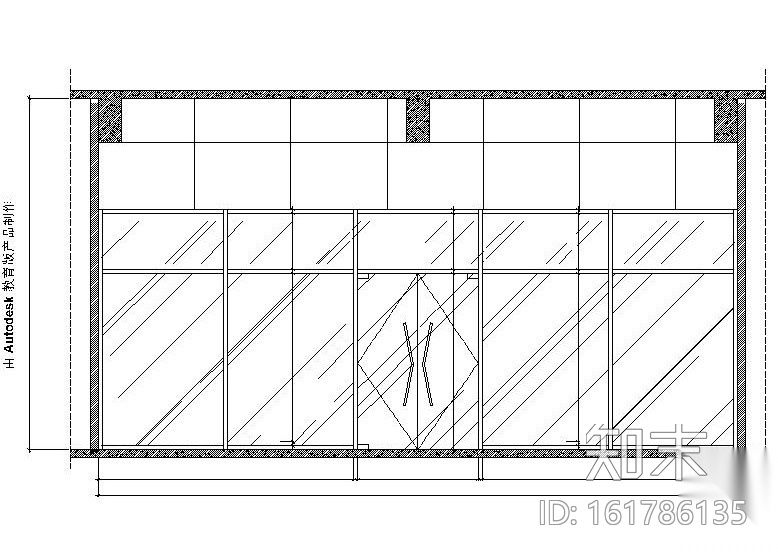 [浙江]简约时尚活力办公空间设计施工图（含效果图）cad施工图下载【ID:161786135】