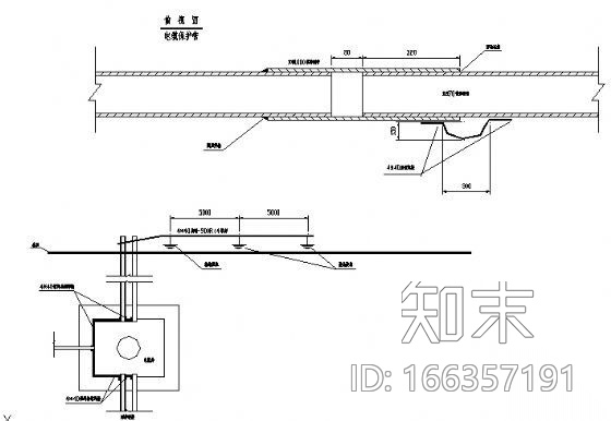 电缆井制作大样图cad施工图下载【ID:166357191】