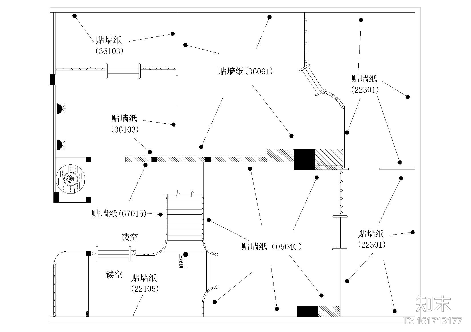 [上海]曲阳好人家专卖店一楼装饰设计施工图cad施工图下载【ID:161713177】