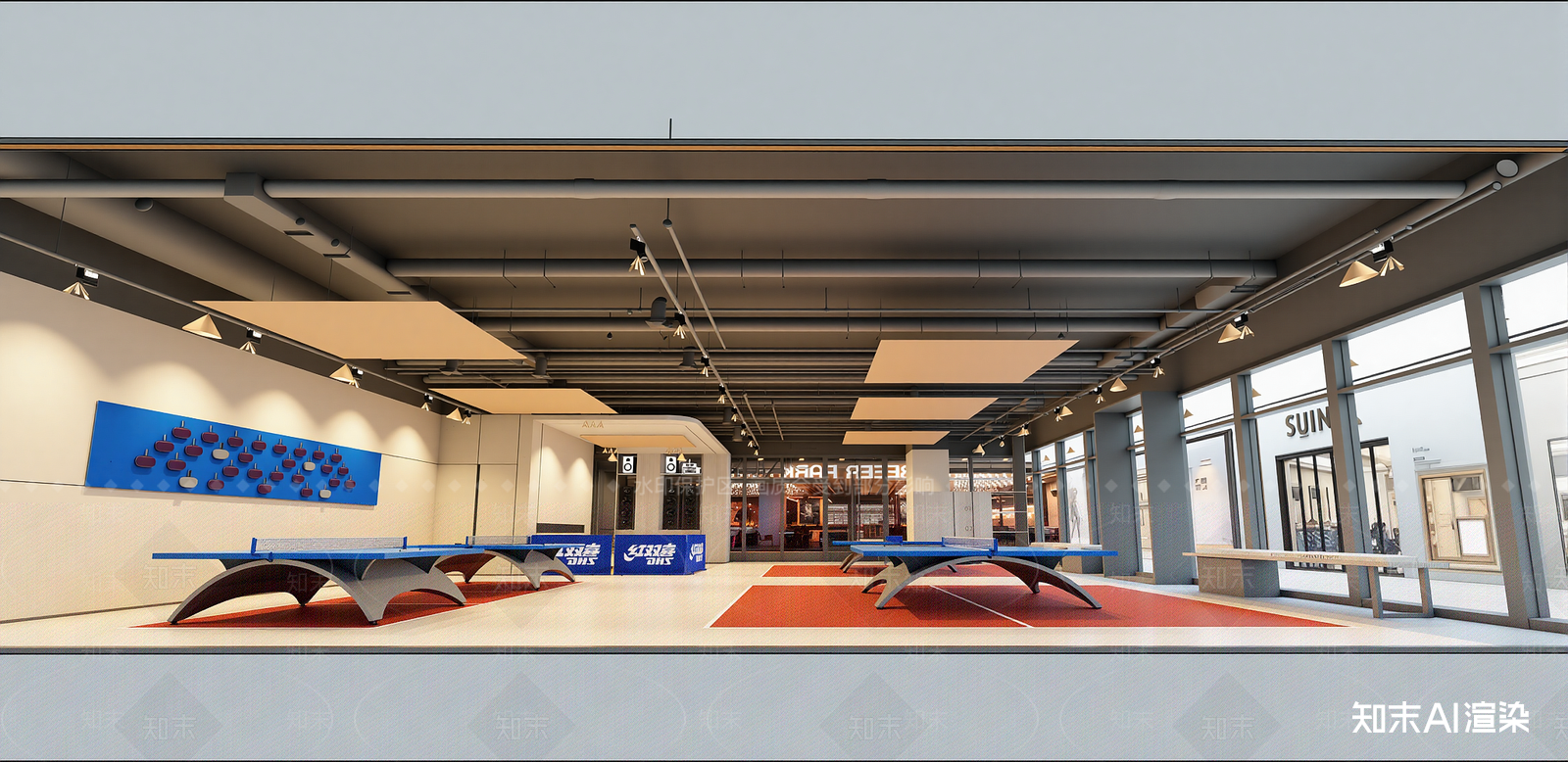 现代其他休闲娱乐空间SU模型下载【ID:1215988643】