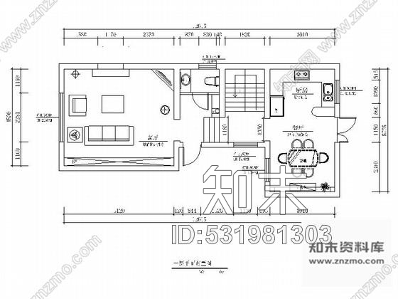 施工图南京温馨田园风格三层别墅室内装修图含实景cad施工图下载【ID:531981303】