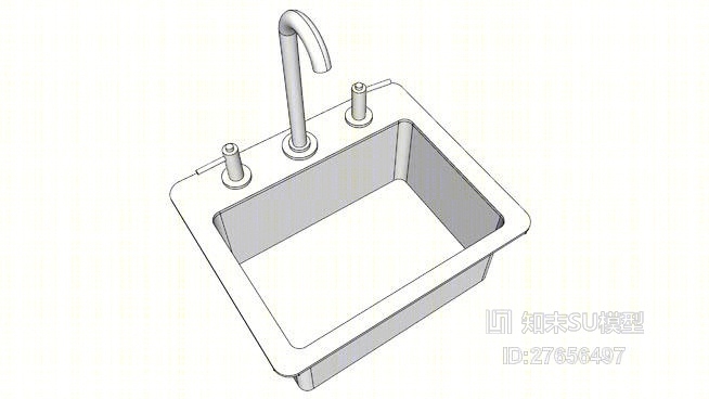 水槽SU模型下载【ID:27656497】