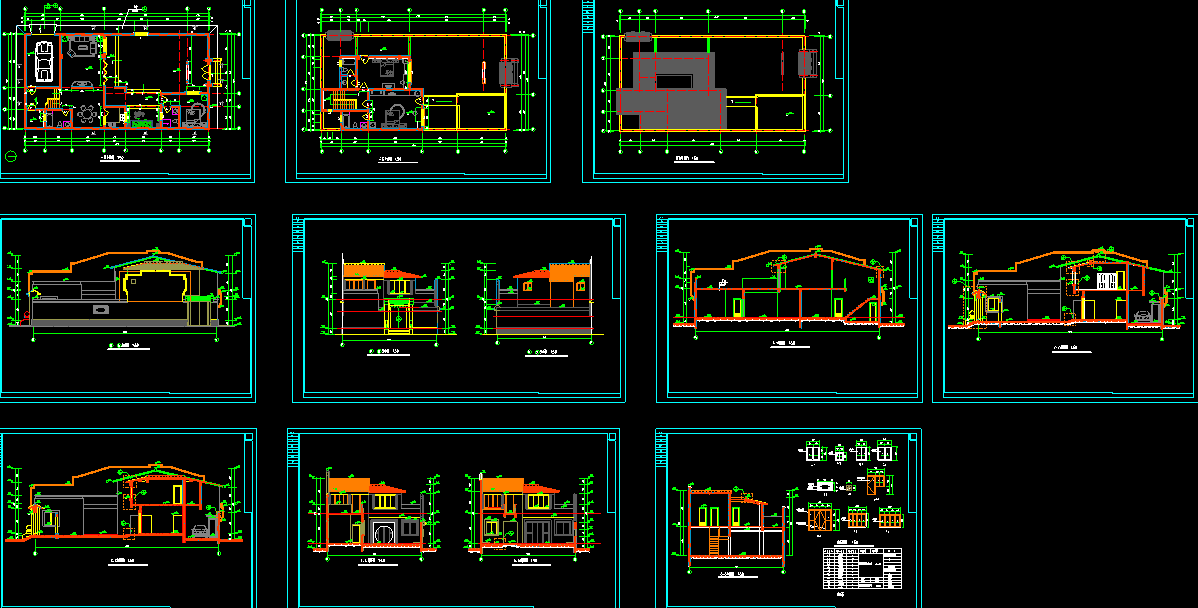 四合院建筑施工图效果图施工图下载【ID:149860131】