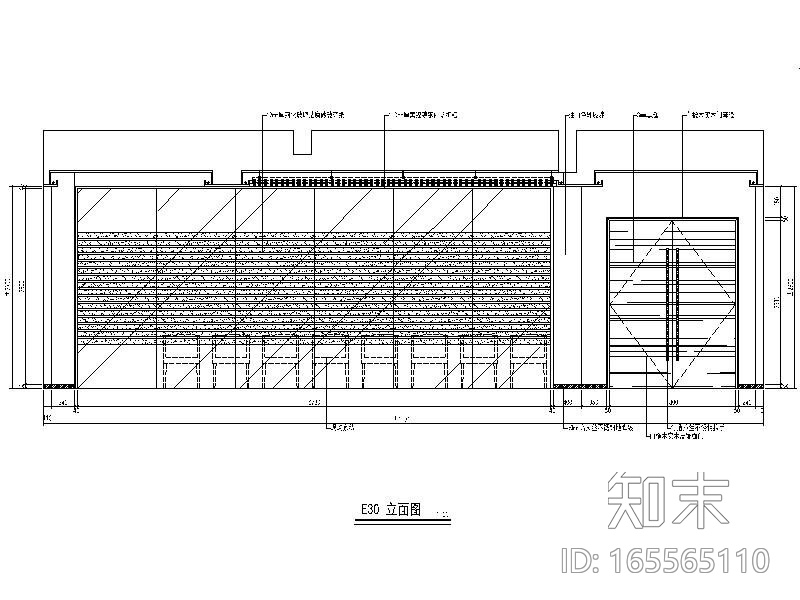 [武汉]某知名纤维制品公司办公室设计施工图（含效果图）cad施工图下载【ID:165565110】