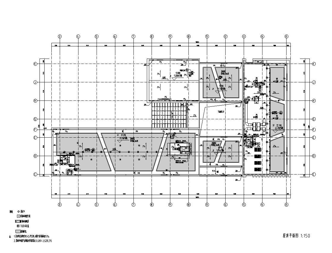 [上海]城投自用办公楼建筑施工图设计（CAD）施工图下载【ID:151394186】