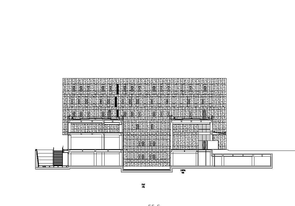 [上海]城投自用办公楼建筑施工图设计（CAD）施工图下载【ID:151394186】