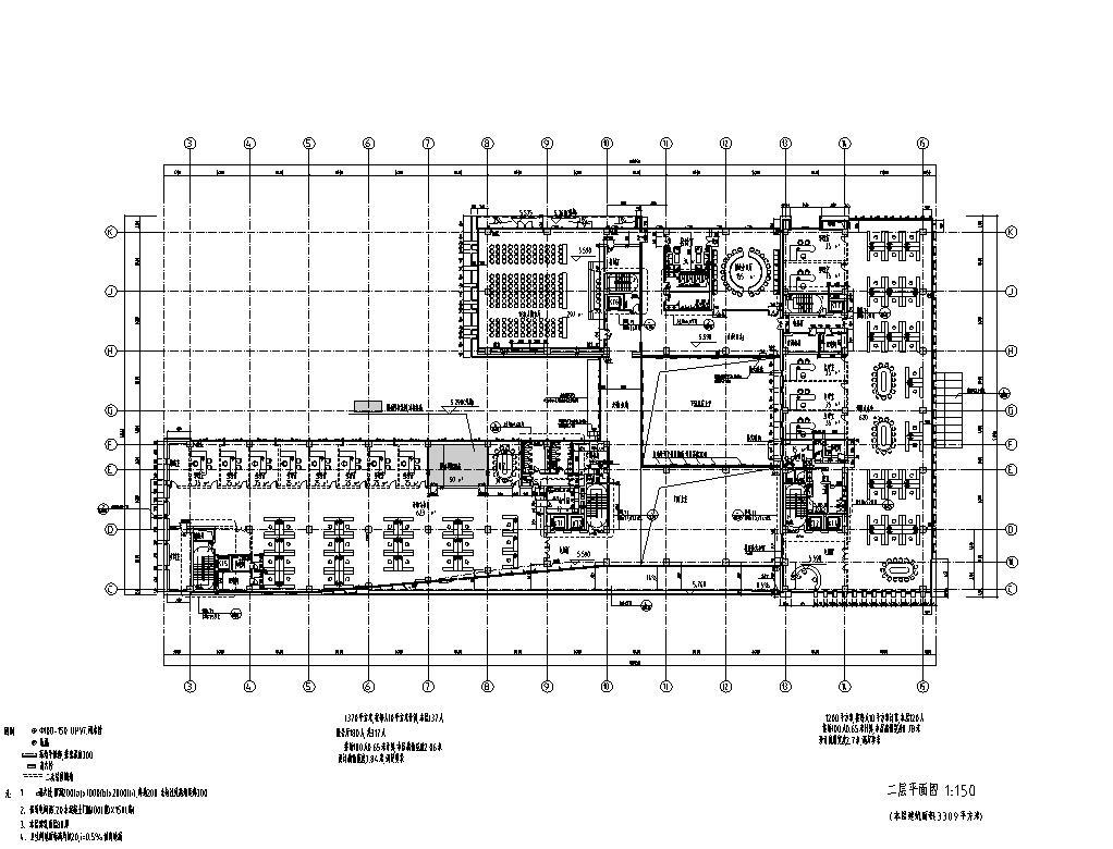 [上海]城投自用办公楼建筑施工图设计（CAD）施工图下载【ID:151394186】