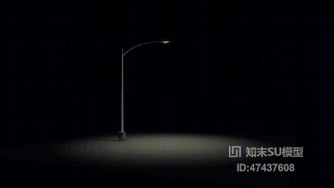路灯SU模型下载【ID:317982532】