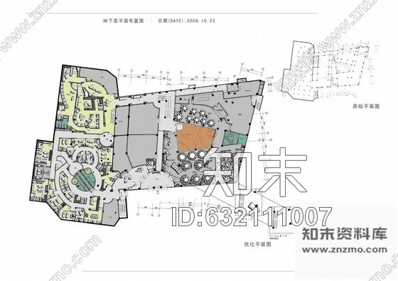 施工图福建高档会所室内装修设计方案(含cad平面图)施工图下载【ID:632111007】