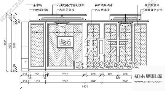 图块/节点餐厅包间立面cad施工图下载【ID:832293752】