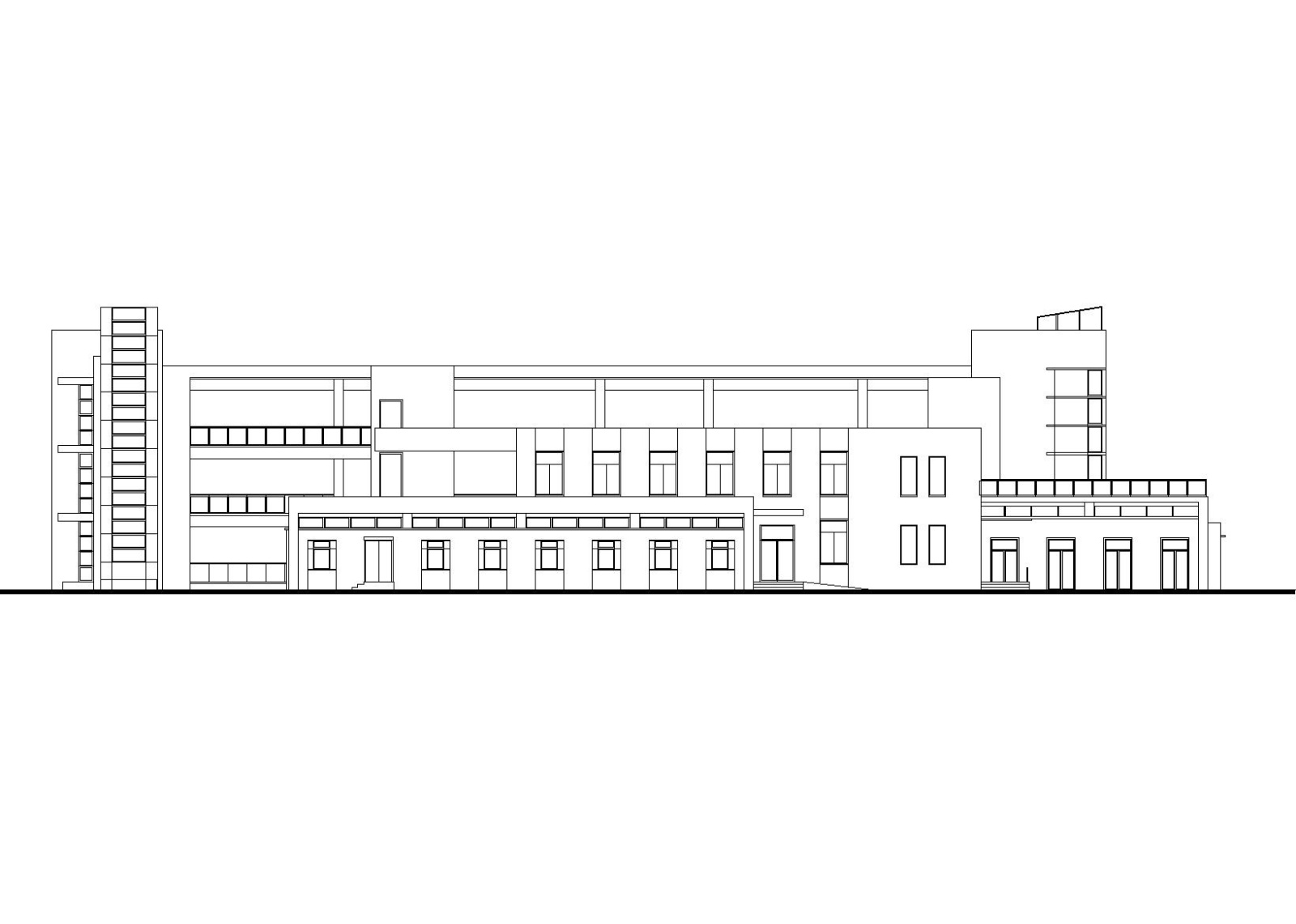 9班幼儿园建筑设计施工图(CAD+SU）施工图下载【ID:151537122】