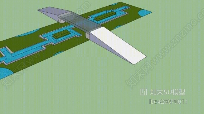 令人敬畏的喷泉SU模型下载【ID:426679011】