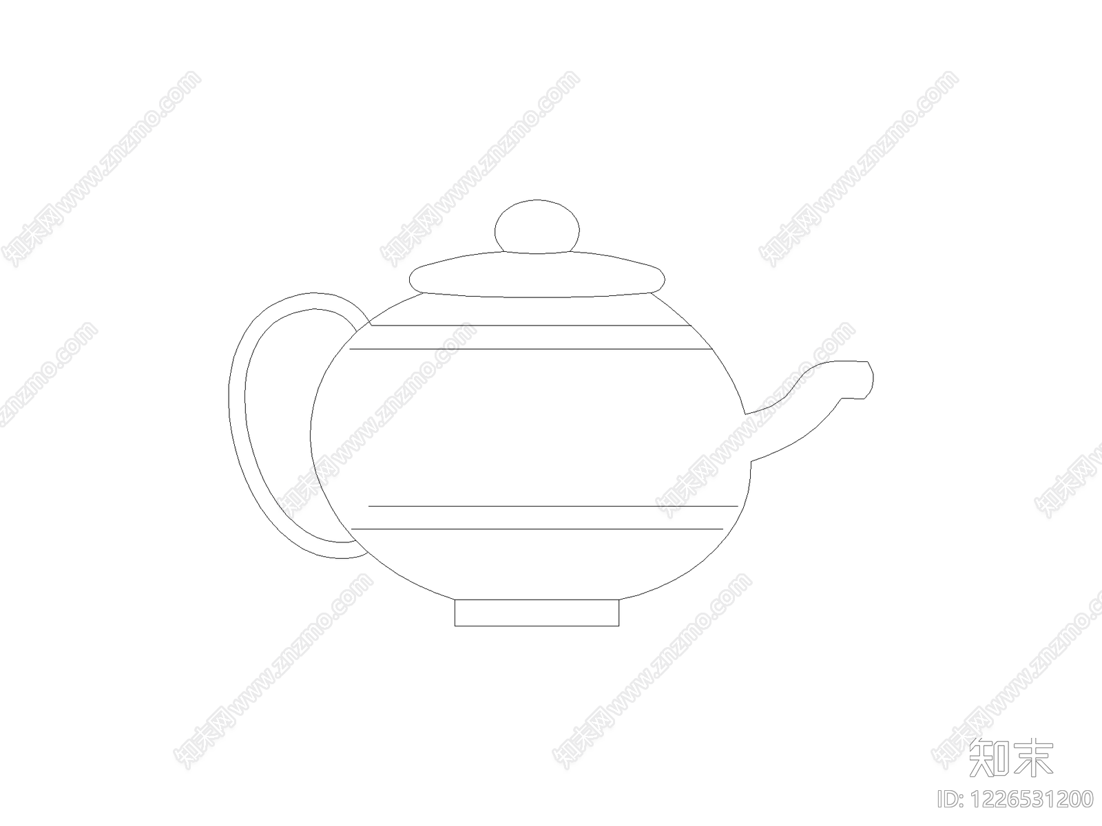 现代柜子CAD图纸