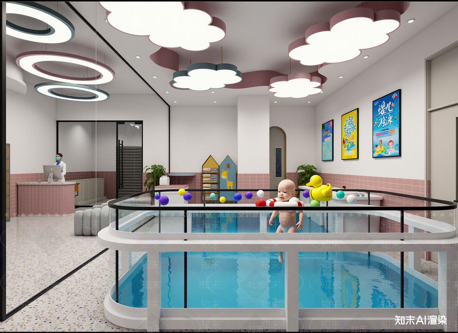 现代母婴店3D模型下载【ID:1214165899】