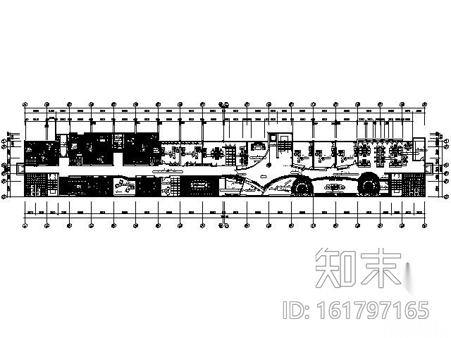 [苏州]纺织公司办公及生活办公大楼装修图（含效果）cad施工图下载【ID:161797165】