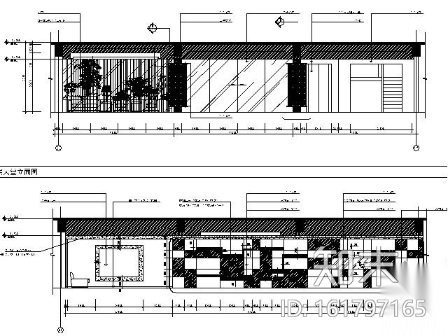 [苏州]纺织公司办公及生活办公大楼装修图（含效果）cad施工图下载【ID:161797165】