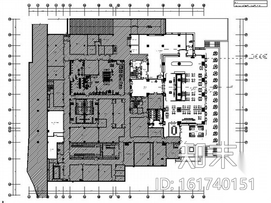 [西藏]藏式民族特色度假酒店全日制餐厅施工图（含效果图...cad施工图下载【ID:161740151】