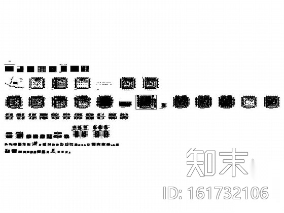 [云南]度假区金融财富中心室内装修施工图cad施工图下载【ID:161732106】