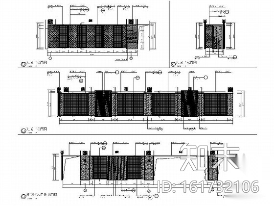 [云南]度假区金融财富中心室内装修施工图cad施工图下载【ID:161732106】