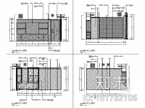 [云南]度假区金融财富中心室内装修施工图cad施工图下载【ID:161732106】