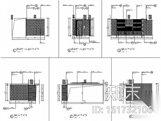 [云南]度假区金融财富中心室内装修施工图cad施工图下载【ID:161732106】