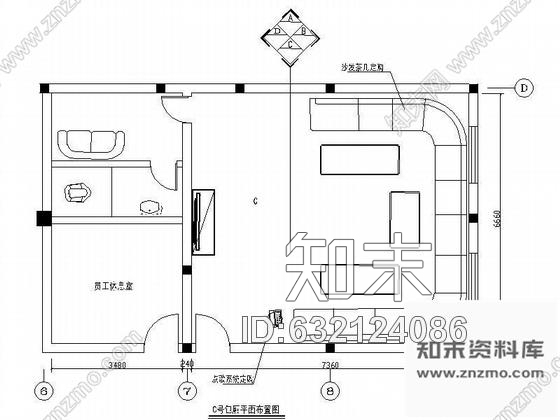 施工图豪华KTV空间装修图包厢及大厅cad施工图下载【ID:632124086】