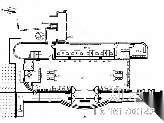 [枣庄]某供电部客户服务中心营业厅室内装修图施工图下载【ID:161700142】