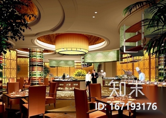 [上海]高端奢华五星级商务酒店一层公共区域室内装修施工...cad施工图下载【ID:167193176】
