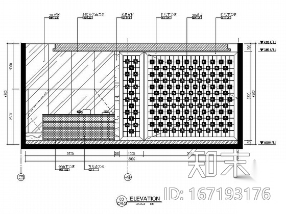[上海]高端奢华五星级商务酒店一层公共区域室内装修施工...cad施工图下载【ID:167193176】