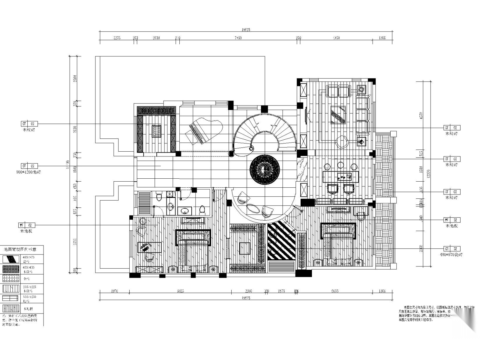 [四川]-成都麓山国际别墅住宅施工图+效果图cad施工图下载【ID:160068116】