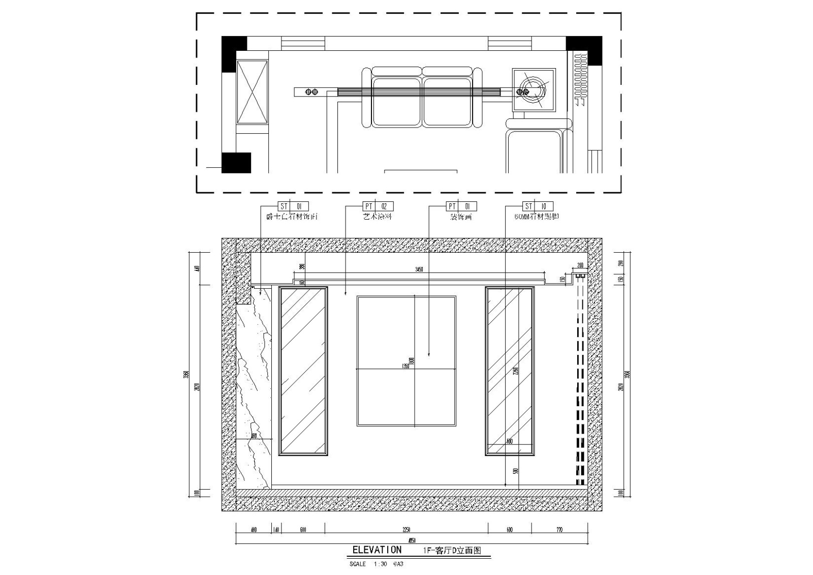 [四川]-成都麓山国际别墅住宅施工图+效果图cad施工图下载【ID:160068116】