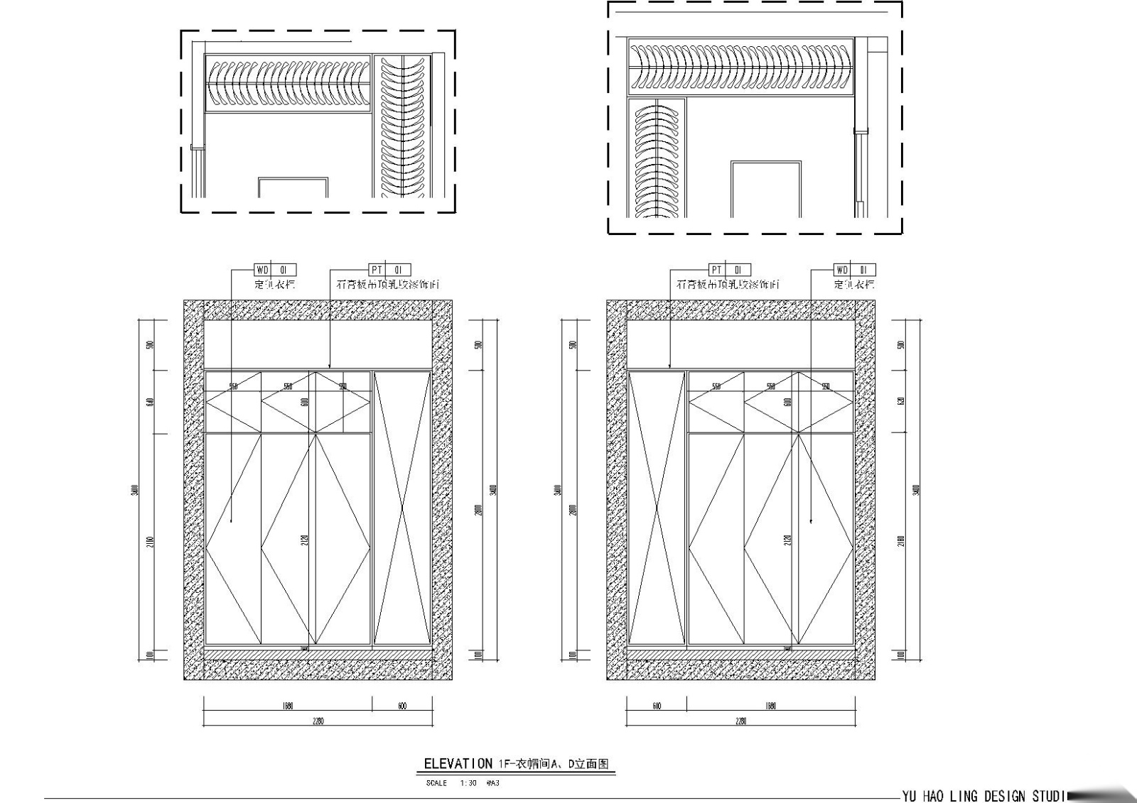 [四川]-成都麓山国际别墅住宅施工图+效果图cad施工图下载【ID:160068116】