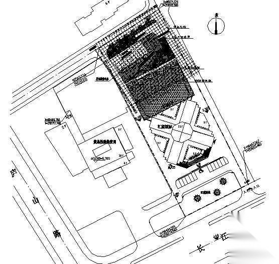 某商业楼屋顶绿化施工图cad施工图下载【ID:161020144】