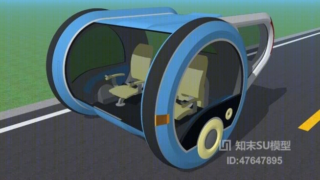汽车SU模型下载【ID:47647895】