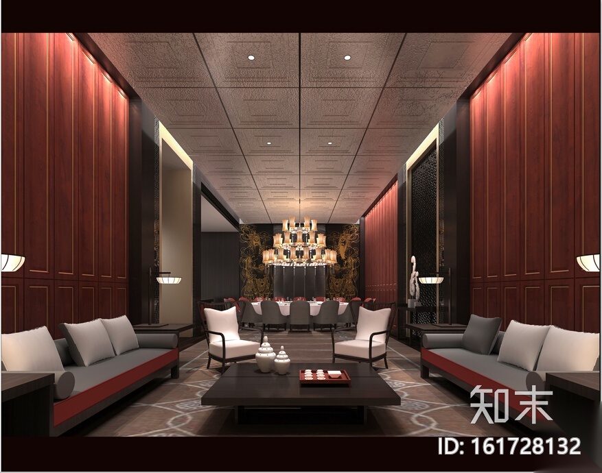 [安徽]知名大酒店室内空间设计施工图cad施工图下载【ID:161728132】