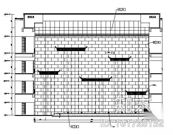 [安徽]知名大酒店室内空间设计施工图cad施工图下载【ID:161728132】