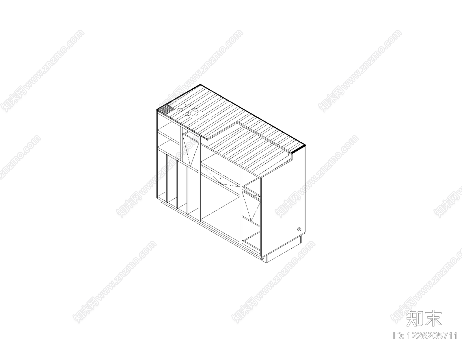 柜子CAD图纸