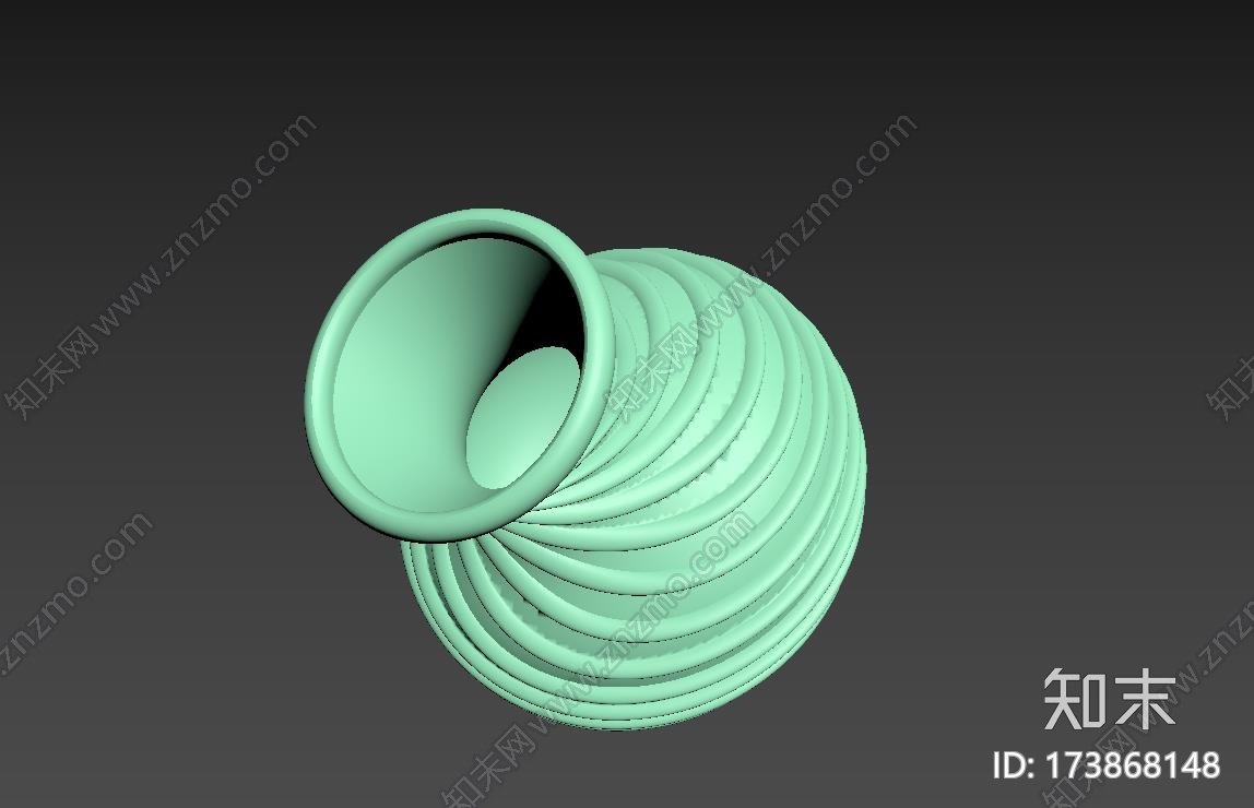 螺旋花瓶3d打印模型下载【ID:173868148】