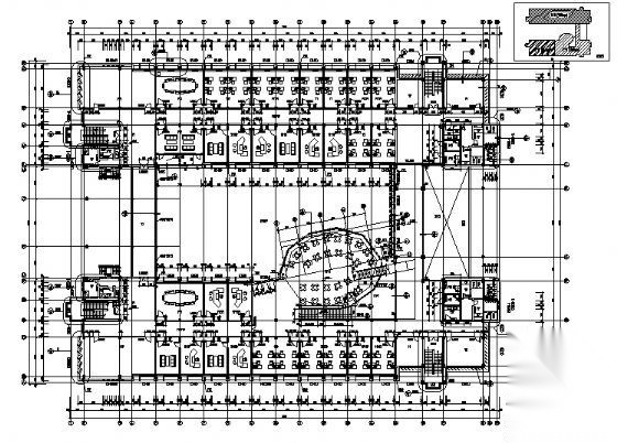 某三层学校办公楼建筑方案图cad施工图下载【ID:151576147】