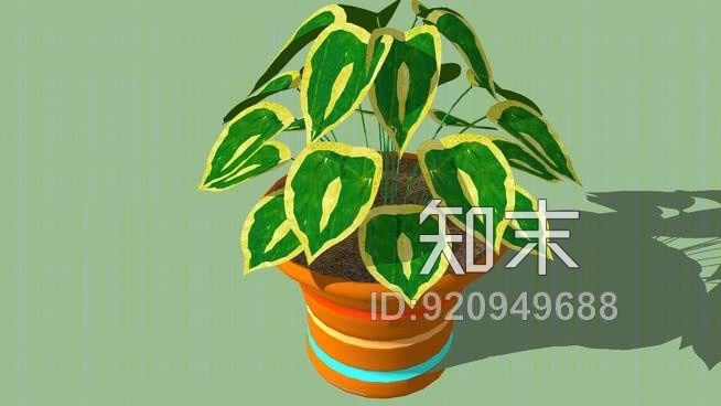 室内植物SU模型下载【ID:920949688】