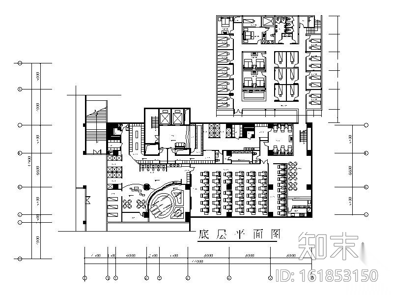 [江西]某四星级酒店桑拿洗浴装修图施工图下载【ID:161853150】