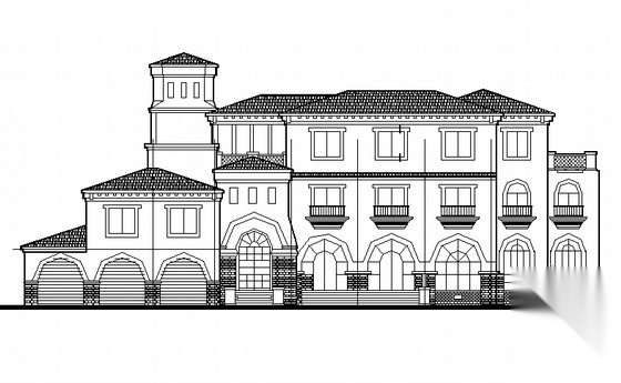 [长沙]某湖水乡V-69-S型住宅建筑施工图cad施工图下载【ID:165616177】