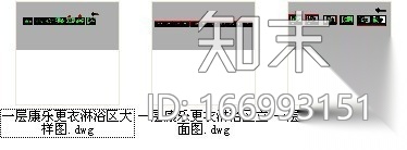 豪华酒店休闲更衣淋浴区室内施工图施工图下载【ID:166993151】