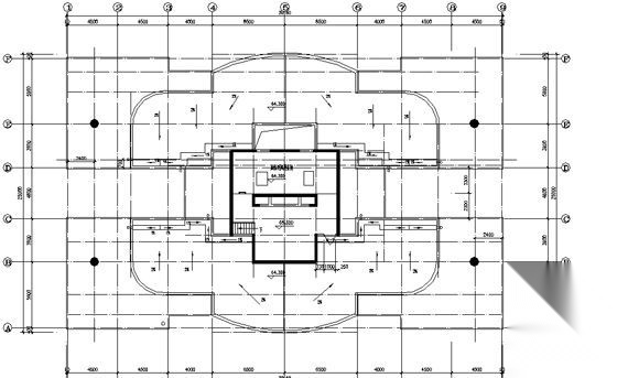 [威海]某国贸公寓改建工程建筑施工套图cad施工图下载【ID:167625152】