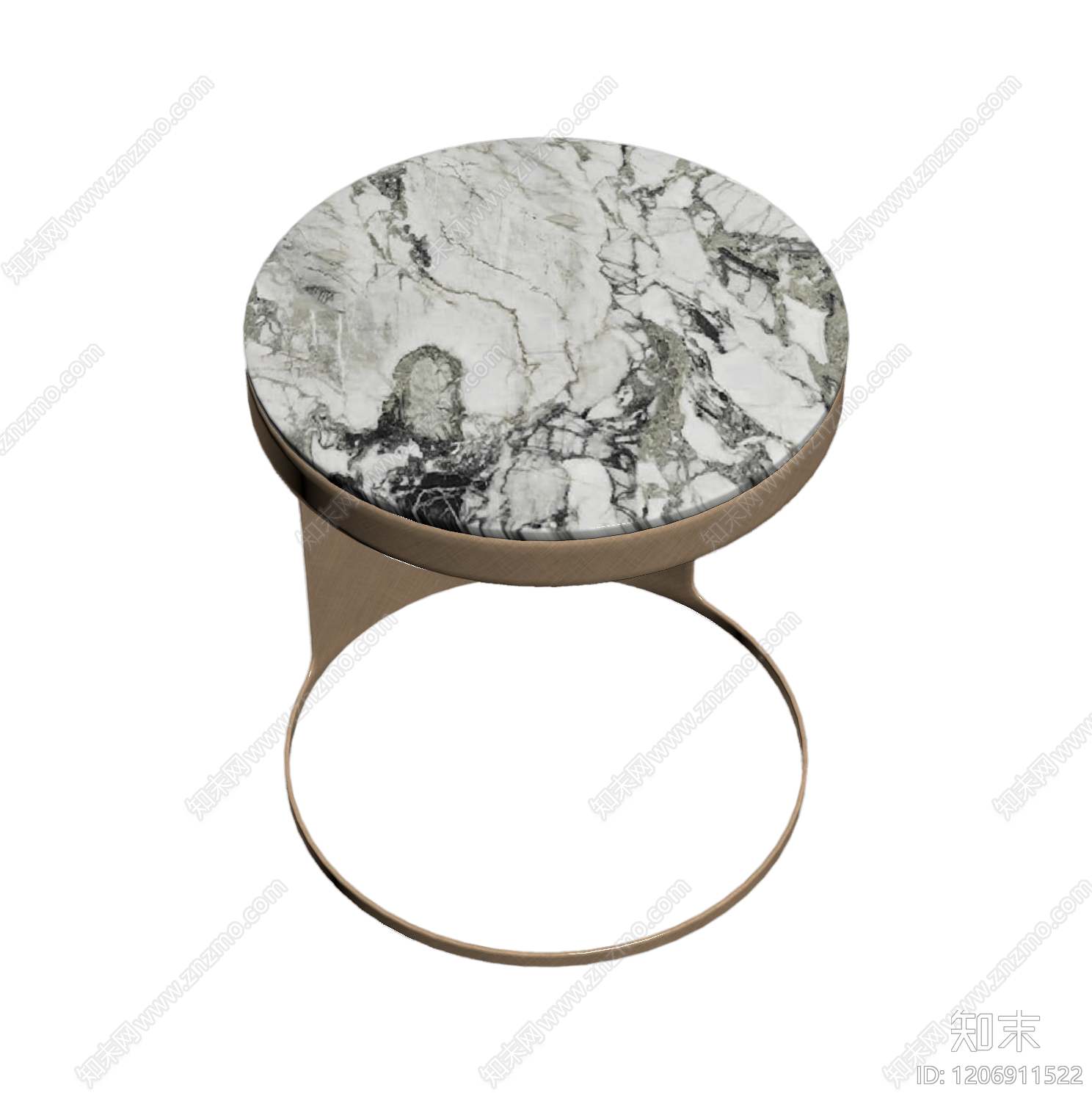 大理石圆桌3D模型下载【ID:1206911522】