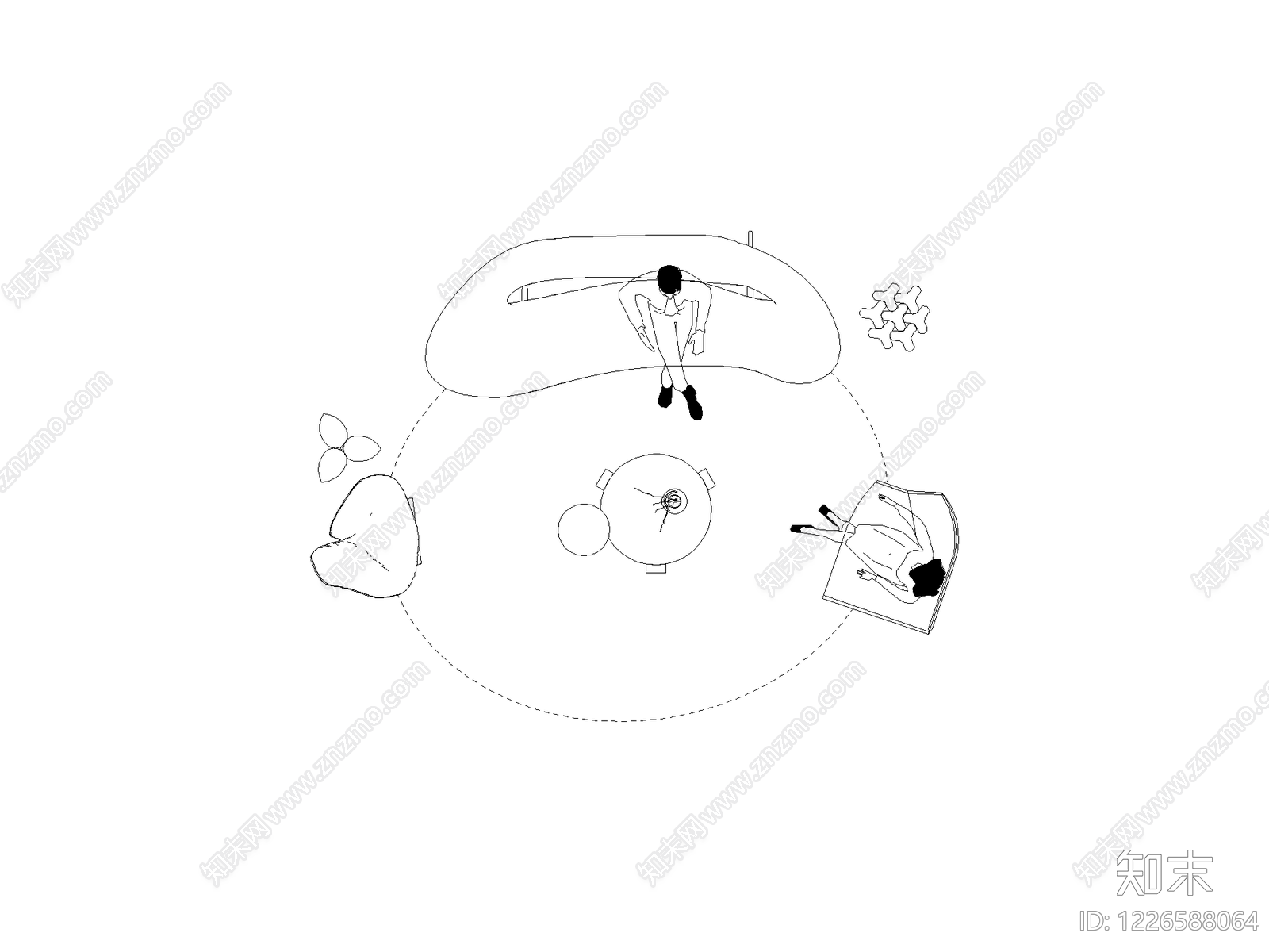 家装图块cad施工图下载【ID:1226588064】