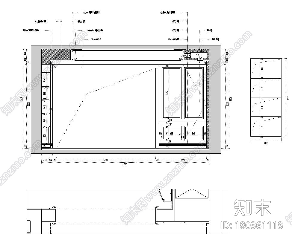 名城银河湾住宅装修施工图设计施工图下载【ID:180361118】